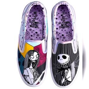 Disney Nightmare Before Christmas Slip-On Shoes